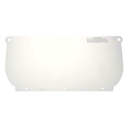 AO SAFETY Wp98 Clear Polycarbonate Face Shield Window, 10PK 247-82543-00000